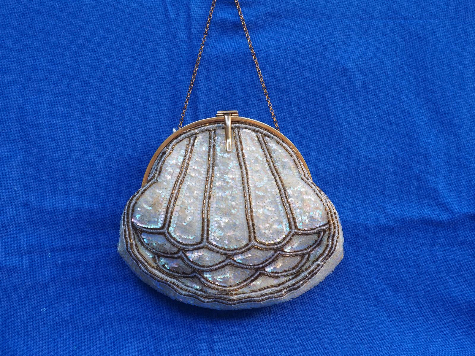 Beadwork and sequin bag