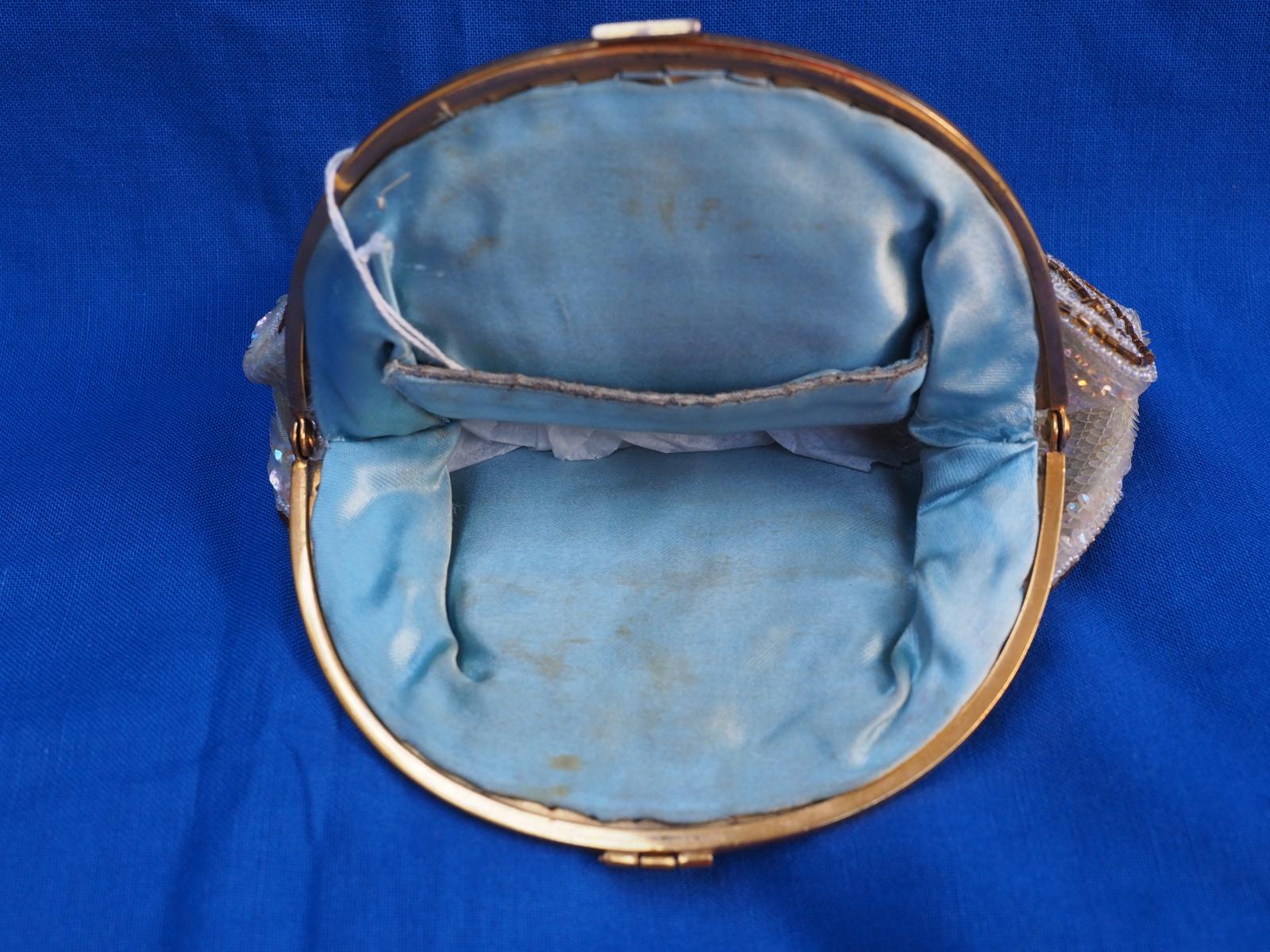 Interior of bag