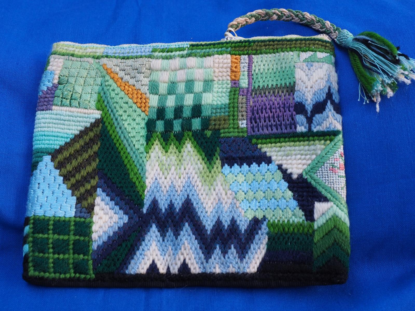 Front of canvas work bag