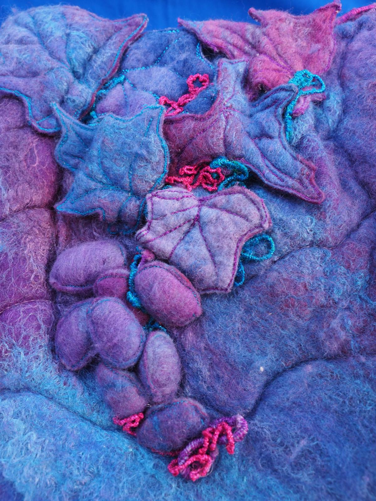 Detail of decoration on bag