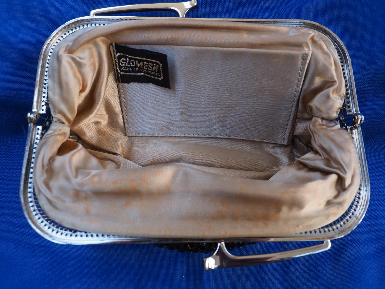 Interior of Glomesh purse