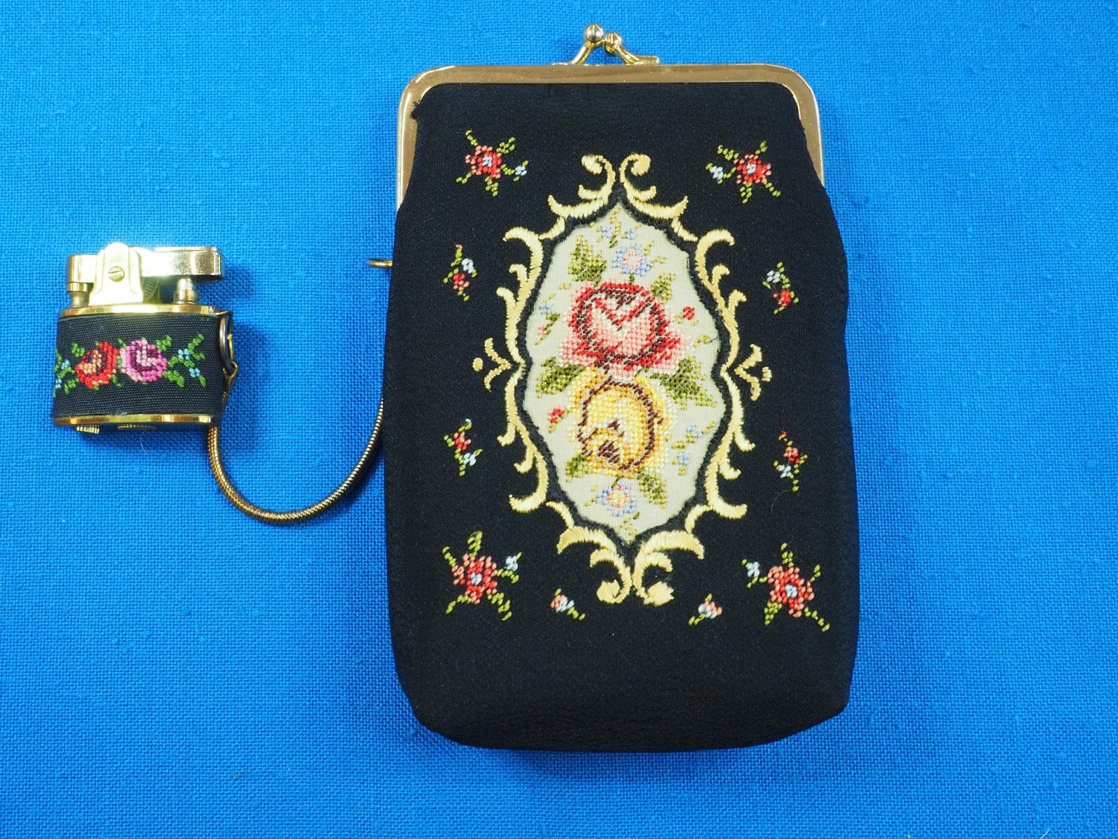 Petit point bag