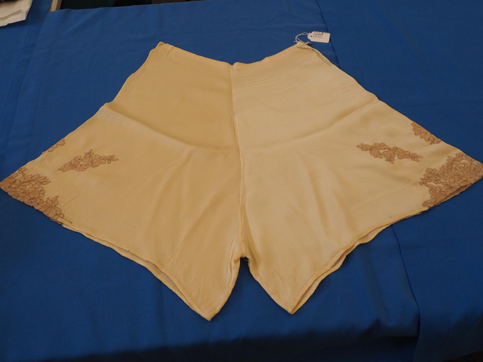 Ladies embroidered underpants