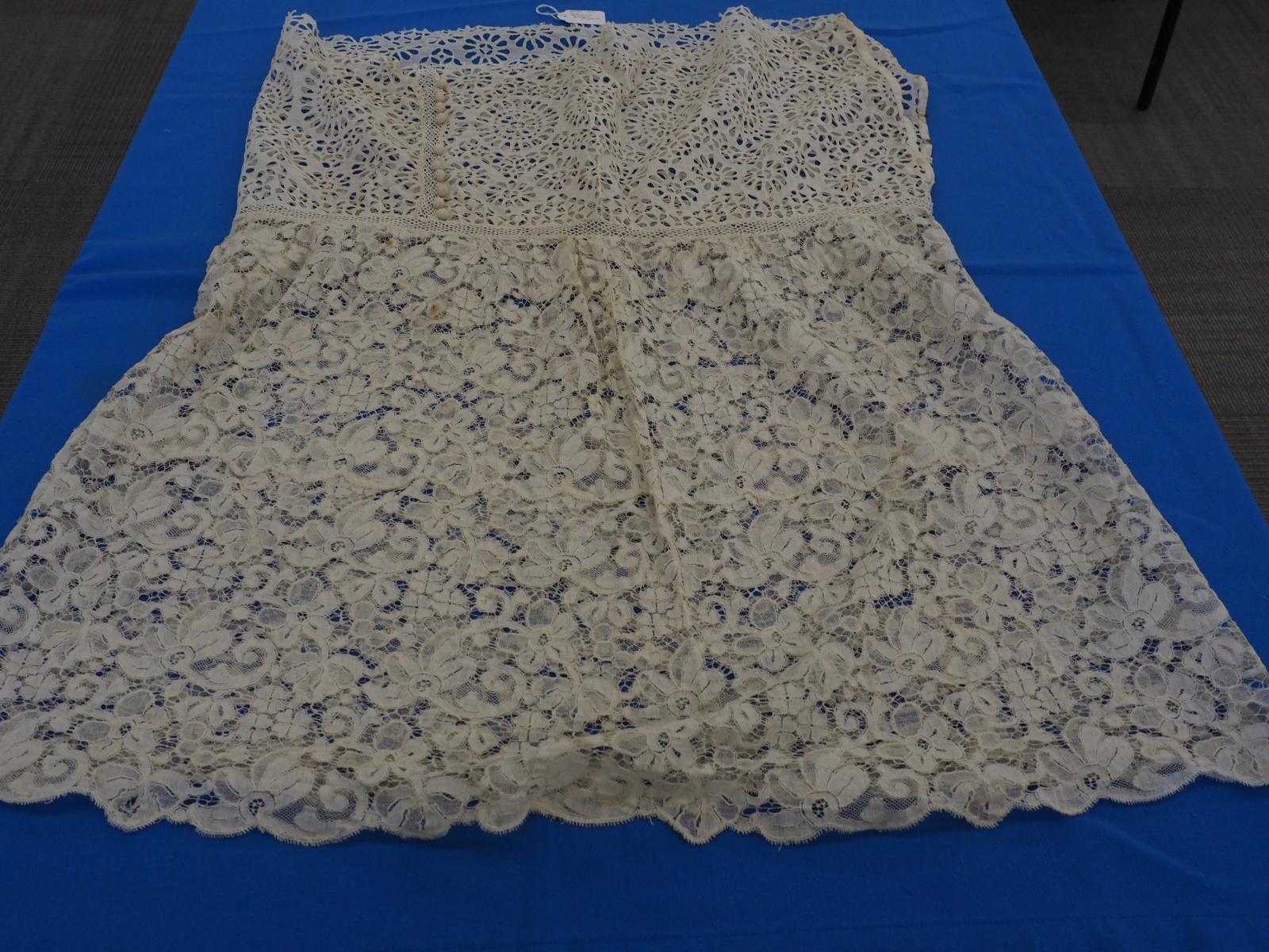 Machine lace skirt
