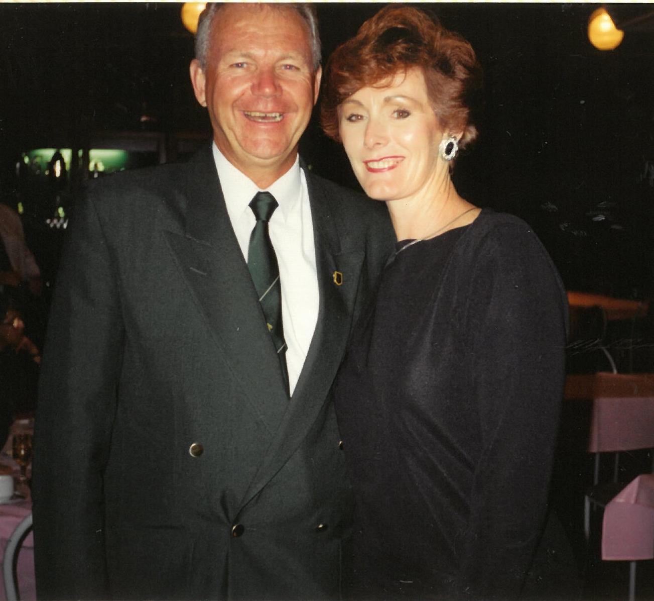 Rann, Jim with his wife Joan