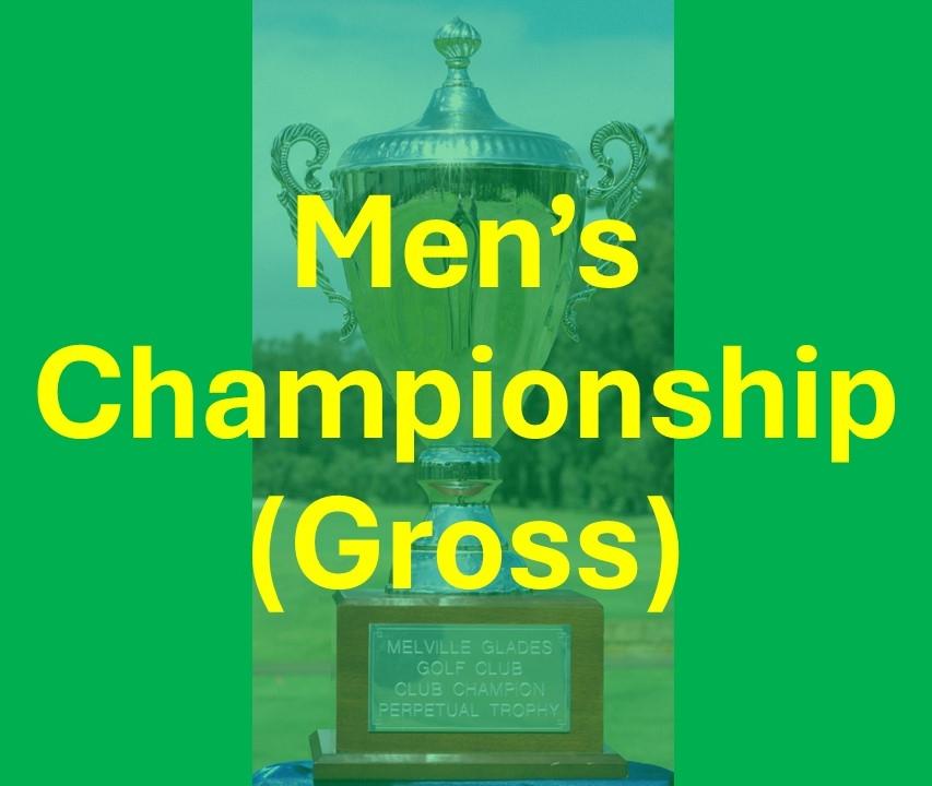 Men's Championship (Gross)