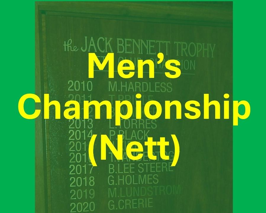 Men's Championship (Nett)