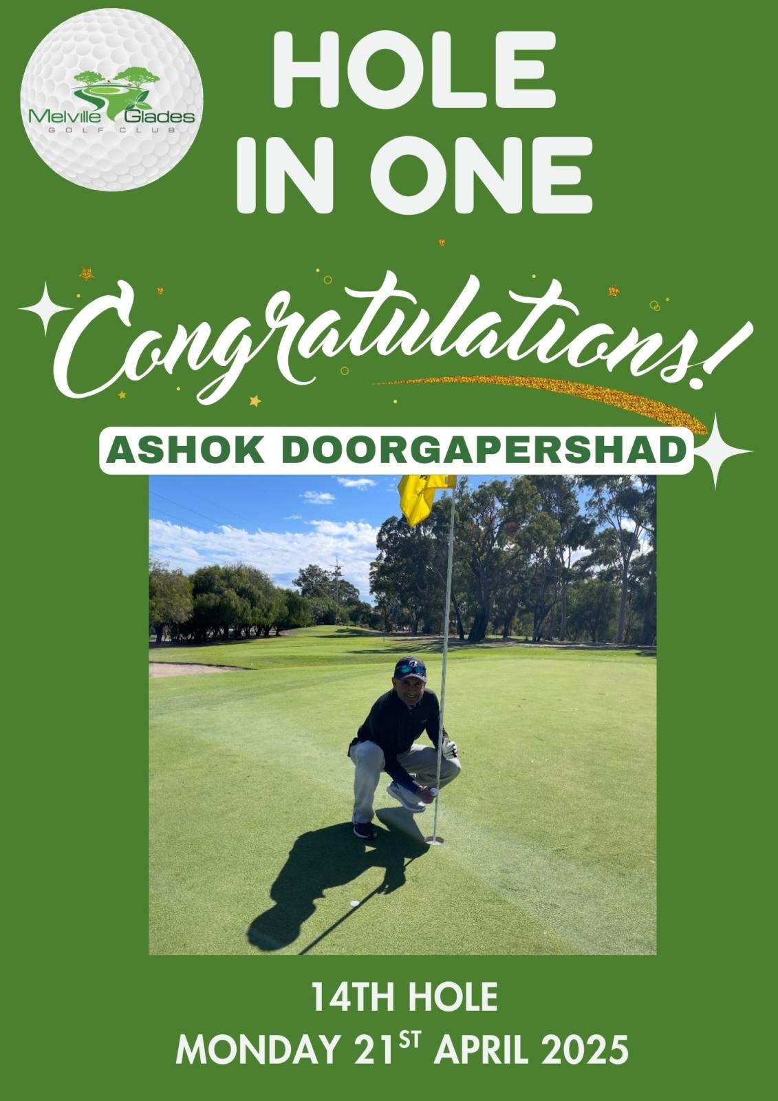 Doorgapershad, Ashok Doorgapershad, Ashok