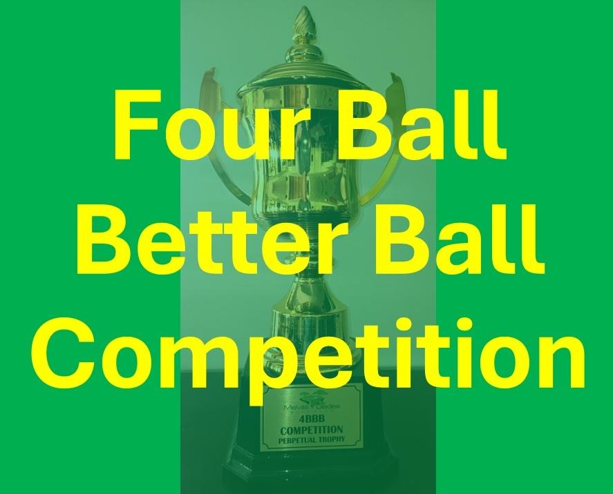 Four Ball Better Ball Competition