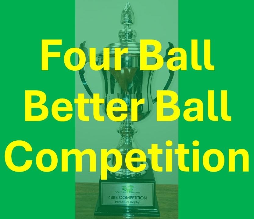 Four Ball Better Ball Competition