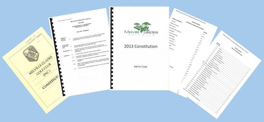 Constitution and By-Laws