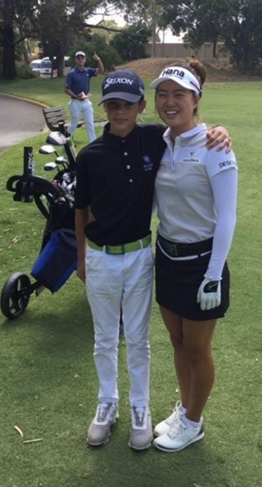 McSkimming, Tommy with Minjee Lee circa 2016