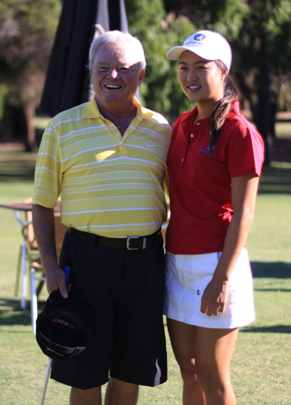 Newman, Joe with Minjee Lee 2014