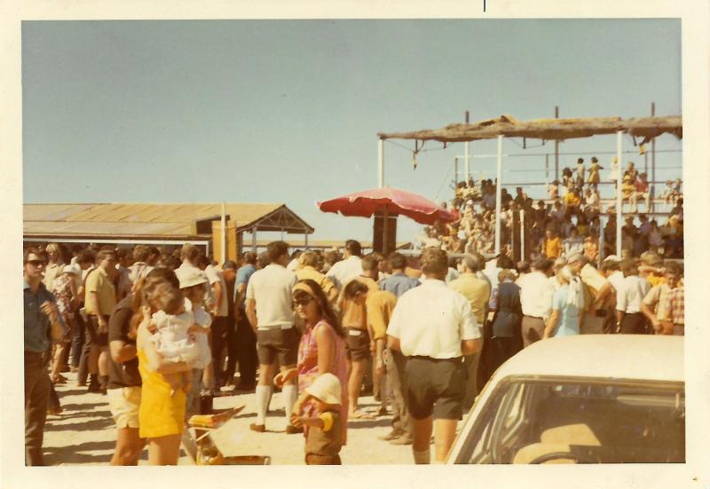 Crowds at Roebourne Races