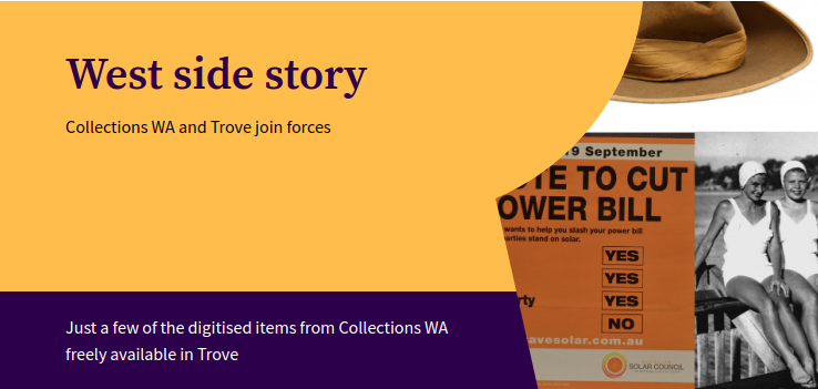 Screenshot of Trove featuring Collections WA