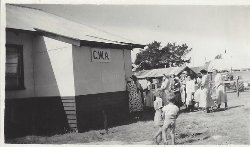 Opening day CWA Darkan 1954