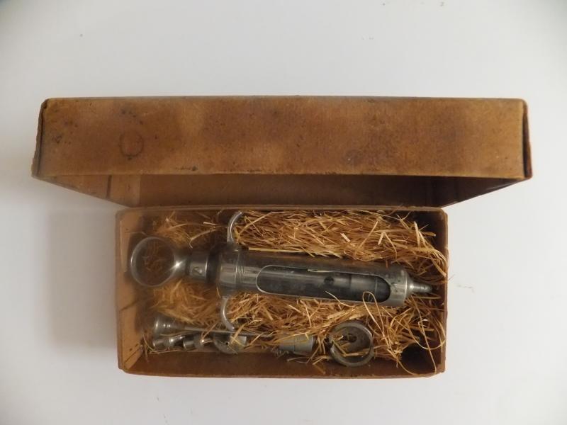 Syringe in a box