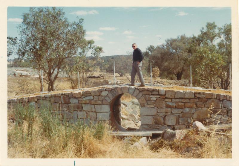 Bridge across Kojonup Spring