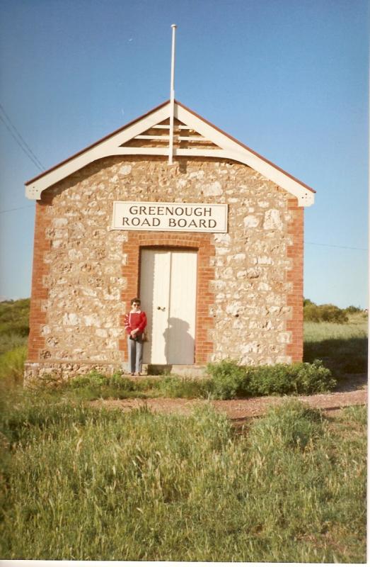 Former Greenough Road Board Office, meeting place for the Anglican Ladies Guild