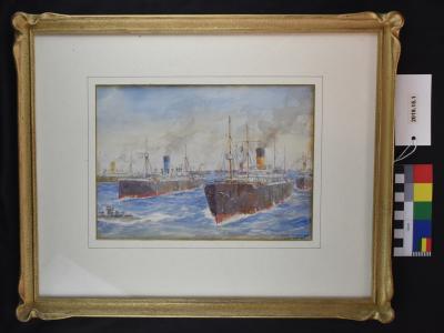 Ellis Silas Water Colour Painting