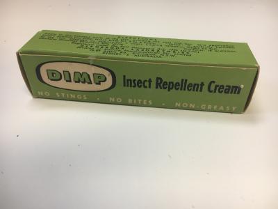 Green box for Insect repellent cream