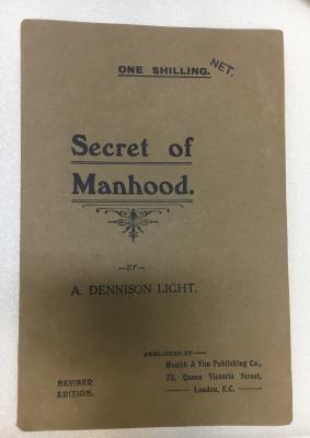 Book - Secret of Manhood