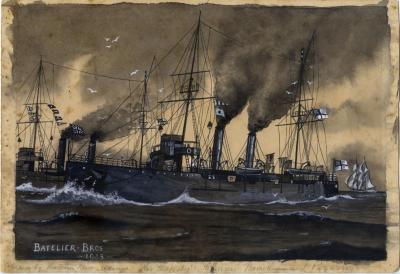 HMS PROMETHIUS {WARSHIP}  & HMS PEGASUS {WARSHIP}