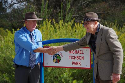 Opening of Michael Tichbon Park in Gelorup 