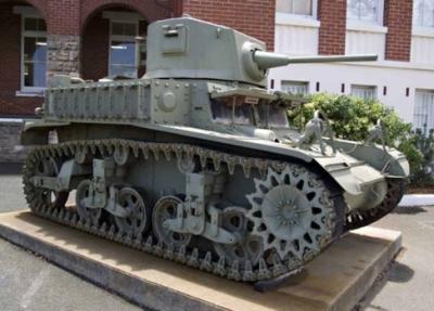 M3 Stuart Light Tank in Australian Service
