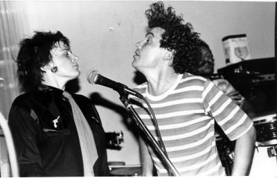 Photograph of David Forrester and Jude Owen