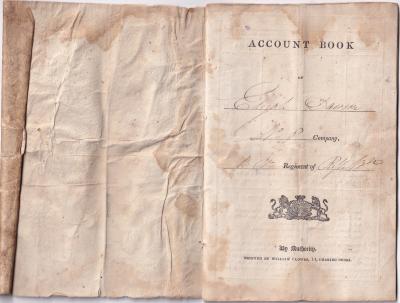Account Book of Elijah Dawson