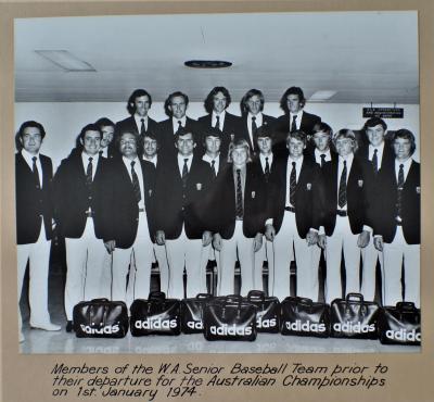 1974 Western Australian Claxton Shield Series baseball team