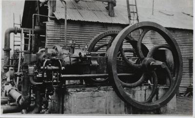 RUSTON-HORNSBY ENGINE, BEHIND CONNOR'S MILL