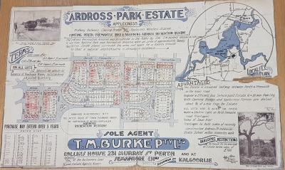 Map - Ardross Estate, 1928