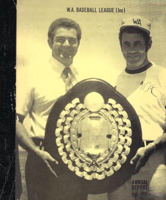 West Australian Baseball League Annual Report 1976-77