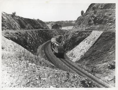 Windmill Hill Cutting, Toodyay 1960s