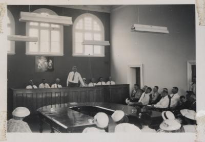 OPENING OF THE NEW TOODYAY ROAD BOARD OFFICES IN THE RESTORED COURTHOUSE, 1959