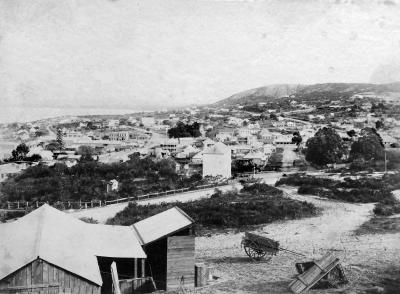 TOWNSCAPE, ALBANY FROM MT. CLARENCE