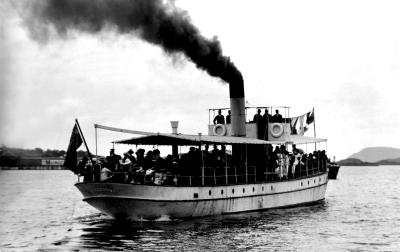 PRINCESS ROYAL HARBOUR, FERRY, SILVER STAR & PASSENGERS