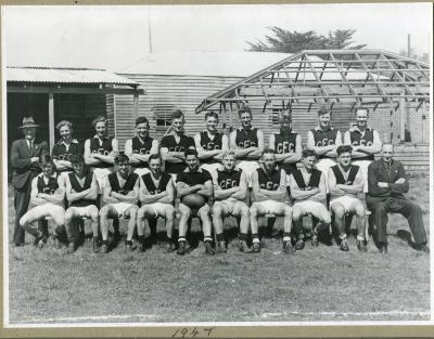 Capel Football Club team photo 1947