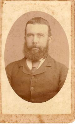 Carte-de-Visite of Joseph Abraham Morrell