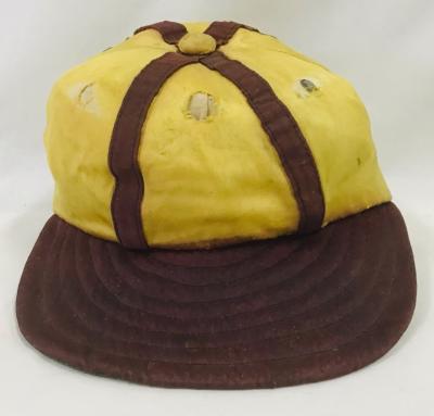 Night Baseball League 'Perth Tigers' cap belonging to George Dickinson