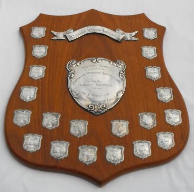 Australian-American Association Perpetual Trophy - West Australian Baseball League Premiers 1976-1990