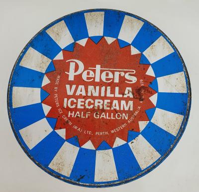 Ice Cream Tin Peters 