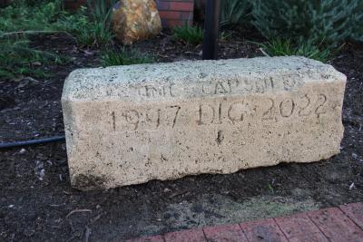 Time Capsule Marker Stone