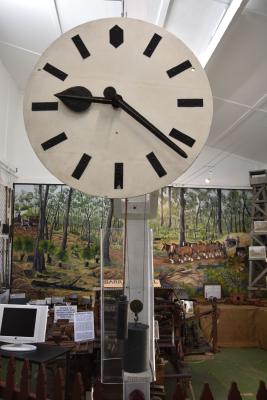 Clock handmade by Canon Davies