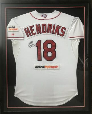 Liam Hendriks' 2010 Perth Heat baseball team playing top No.18