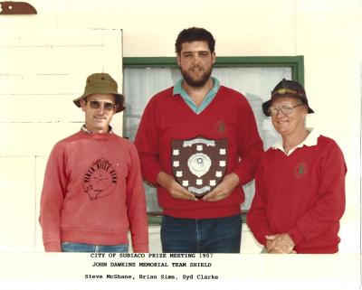 PRC Team Winners 1987 City of Subiaco RC Prize Meeting