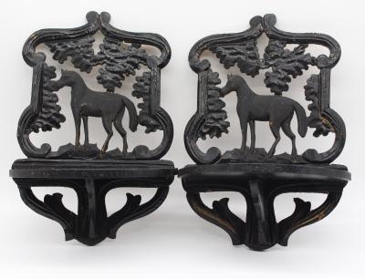 WALL BRACKETS; PAIR