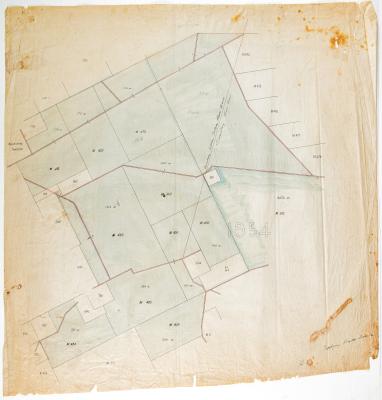 TOODYAY ROADS BOARD SURVEY MAP, AVON LOCATION 1954